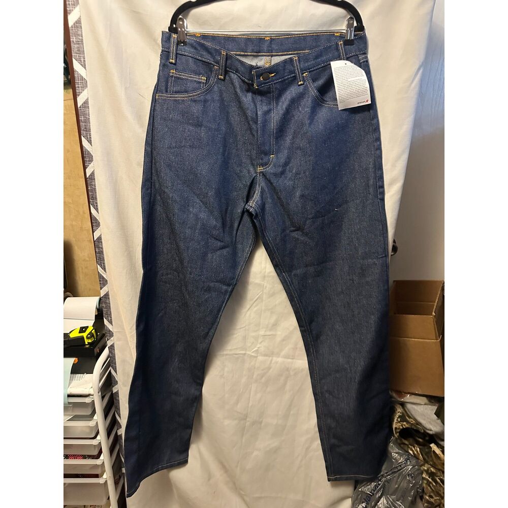 NWT Aramark Westex SteelGuard FR Flame Resistant Work Jeans Size 36x34 CAT2